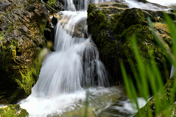 enjoy peace and quiet at the waterfall