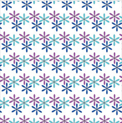 seamless pattern with flowers