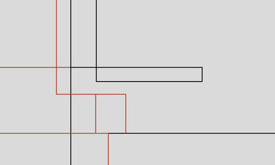 red and white background