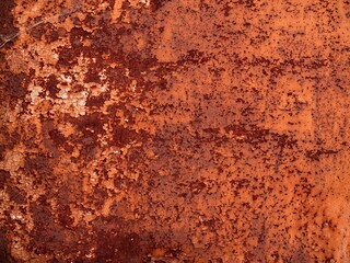 Ancient, rusty metal surface