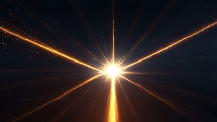 Obraz premium Lighting lens flare background 