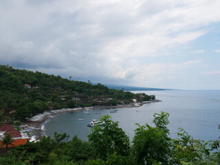 Bali, Indon&eacute;sie, &icirc;le, plage, mer, oc&eacute;an, sable, tropical, exotique, Asie du Sud-Est, voyage, tourisme, vacances, d&eacute;tente, soleil, paysage, nature, eau turquoise, palmiers, coucher de soleil, Ubud, Kut