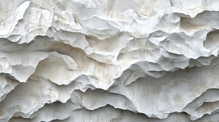 Obraz premium white stone wall with detail