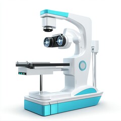Fototapeta premium Advanced Medical Microscope for Eye Examination and Diagnosis
