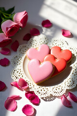Obraz premium valentines background