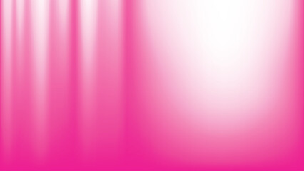 Pink and white color gradient background, curtain pattern. Vector illustration.