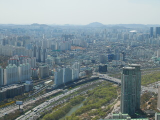 Séoul, Corée du Sud, ville, skyline, gratte-ciel, architecture, moderne, traditionnel, palais, Gyeongbokgung, Changdeokgung, temple, Jogyesa, Bukchon Hanok Village, Namsan Tower, N Seoul Tower, rivièr