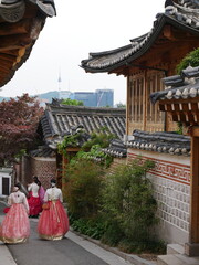Séoul, Corée du Sud, ville, skyline, gratte-ciel, architecture, moderne, traditionnel, palais, Gyeongbokgung, Changdeokgung, temple, Jogyesa, Bukchon Hanok Village, Namsan Tower, N Seoul Tower, rivièr