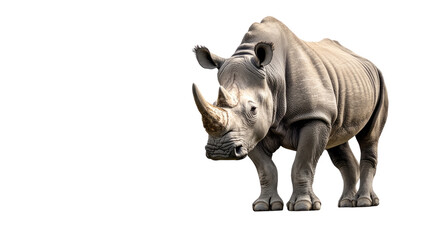 Fototapeta premium Majestic Rhino Portrait 