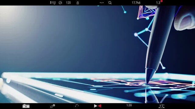 Exploring the intersection of technology and creativity through digital art creation