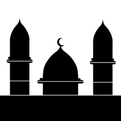 Islamic Mosque Silhouette
