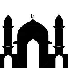 Islamic Mosque Silhouette