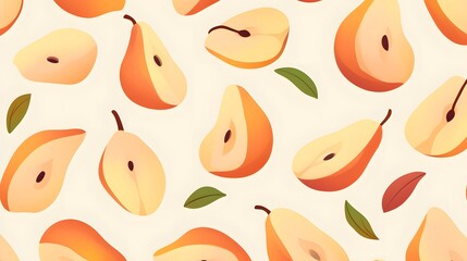 Juicy Pears: Sliced & Ready to Eat!