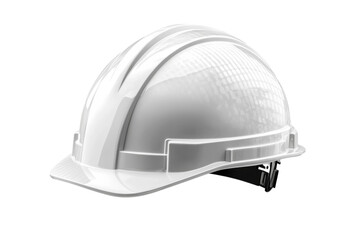 Fototapeta premium Construction hard hat used for safety at a building site during daytime work