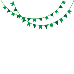 Obraz premium St. Patricks Day Flag Decoration