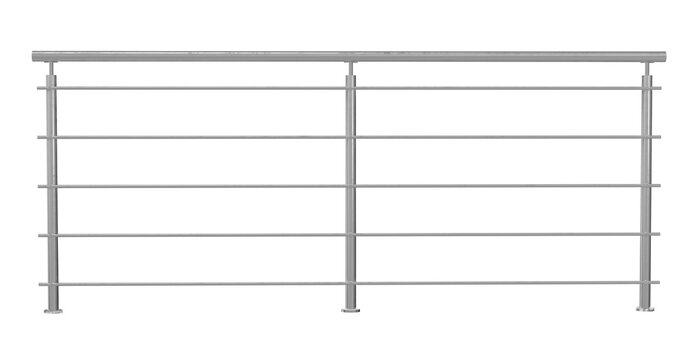 Minimalist Railing Design: A minimalist and elegant railing design, featuring clean lines and a sleek stainless steel finish.