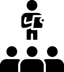 people presentation icon