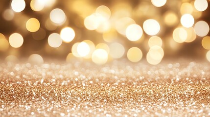 Festive red and gold bokeh background holiday celebration visual sparkling environment close-up view seasonal concept