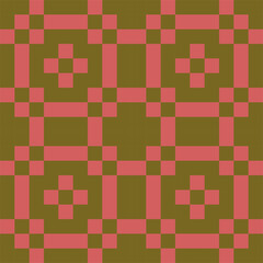 Pixel seamless pattern vector background for business or decoration