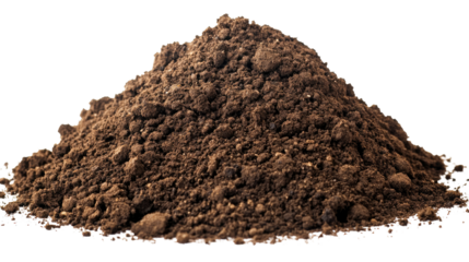Rich Earth: A close-up shot of rich, dark brown soil, a symbol of life, growth, and the potential for a bountiful harvest. Its texture is visible, inviting viewers to imagine its touch and smell.