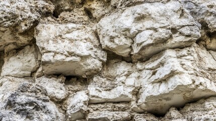 Naklejka premium Intricate Stone Wall Texture: A Detailed View of Ancient Masonry