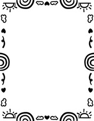 Doodle frame