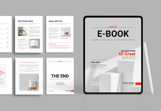 E Book Template