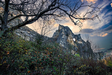 Obraz premium Riscos en el Cañón del rio Dulce