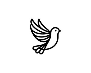 Bird Logo Design Vector Template