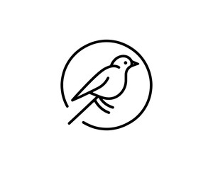 Bird Logo Design Vector Template