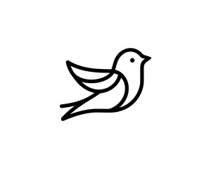 Bird Logo Design Vector Template