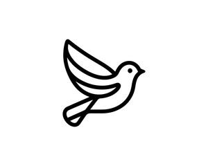 Bird Logo Design Vector Template