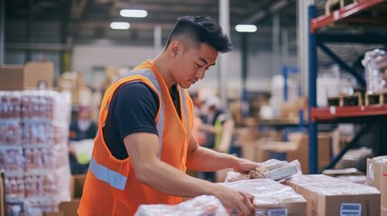 Efficient Warehouse Operations Mycelium Packaging for Sustainable Logistics