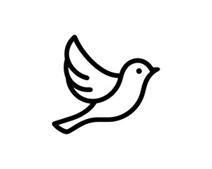 Bird Logo Design Vector Template