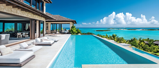 Caribbean private villa rental. Luxury vacation homes in the Caribbean. Exclusive beachfront villas for guests. Romantic getaway in a Caribbean villa.