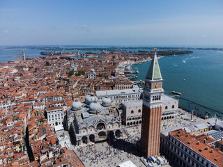 Venise, Italie, place Saint-Marc, Grand Canal,