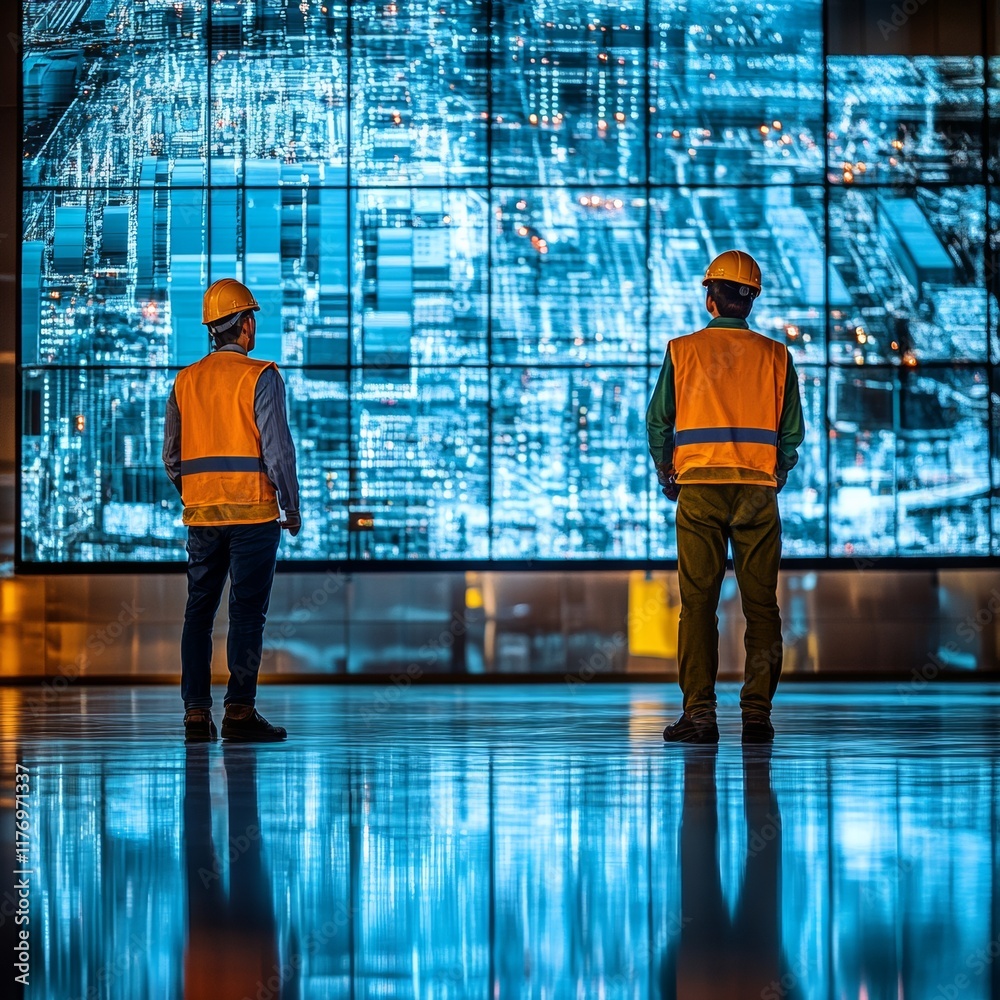 Poster Engineers in Control Innovative Real-Time Data Monitoring in a Futuristic Control Room