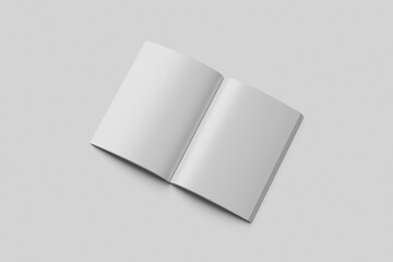 Blank Book Mockup