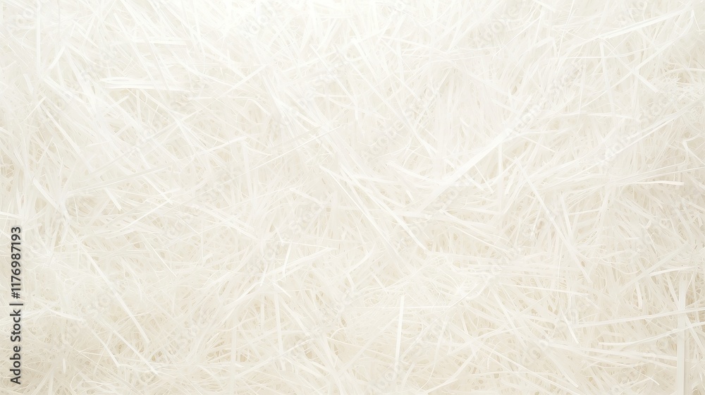 Poster dynamic animation of densely packed white lines, creating a mesmerizing visual flow, evoking a sense