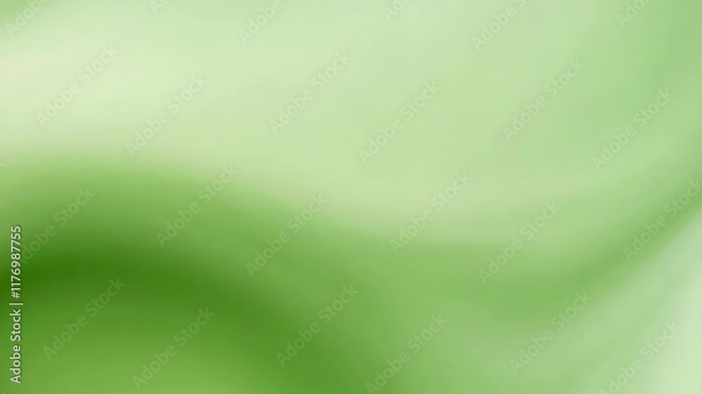 Wall mural green matcha gradient abstract background with soft texture and blur effects