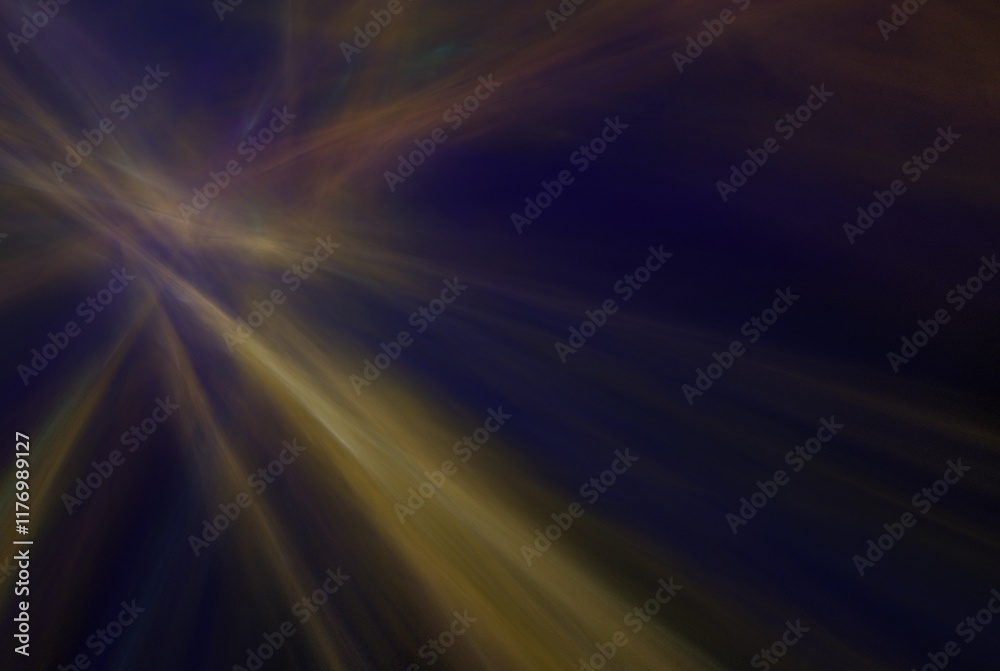 Poster computer generated fractal pattern and shape