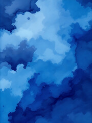Obraz premium Abstract Blue and Purple Cloud Background