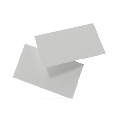 white rounded business card mockup