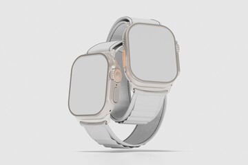 Blank Apple Watch Ultra Mockup