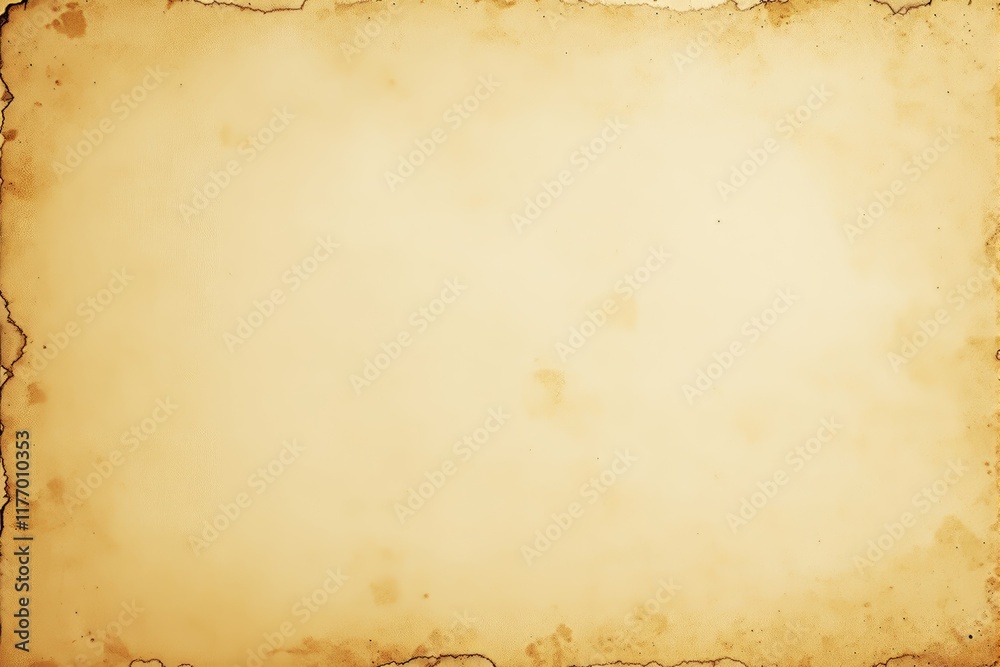 Poster vintage paper background with textured edges and aged color tones.