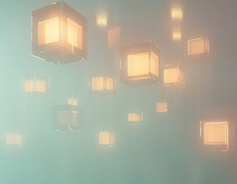 Floating Cubes