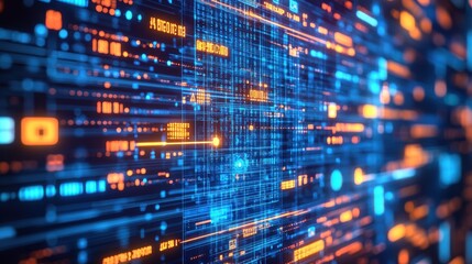 Obraz premium Transforming business intelligence ai-powered predictive analytics tech insights trends