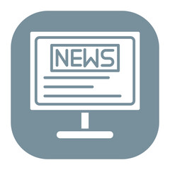 Online Newspaper Icon
