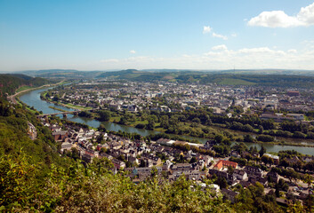 Panoramic view of Trier, Germany's oldest city