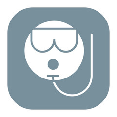 Snorkel Mask Icon